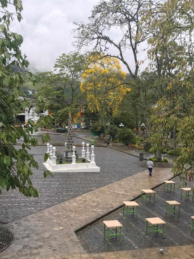Hospedaje Casa Rosa Jardín Exteriér fotografie